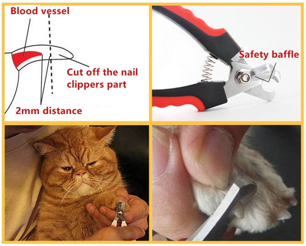 Professional pet nail clippers